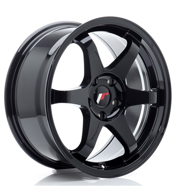 JR Wheels JR3 17x8 ET35 4x100 Gloss Black