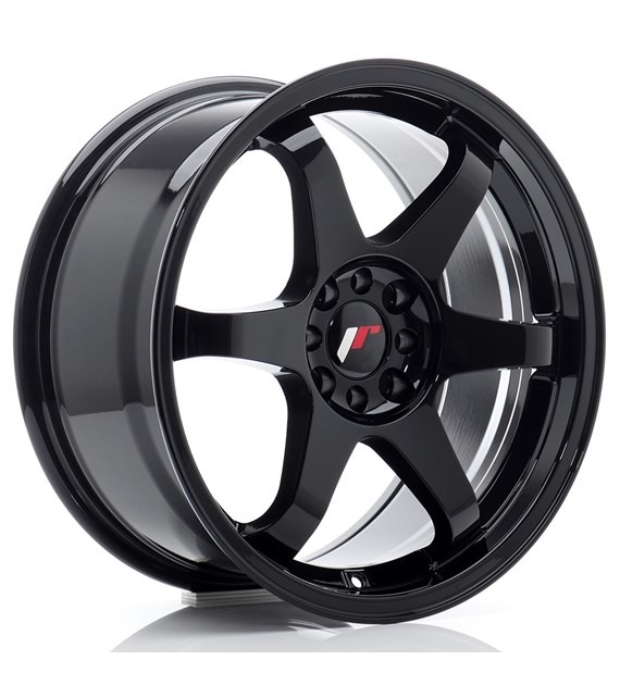 JR Wheels JR3 17x8 ET25 4x100/108 Gloss Black