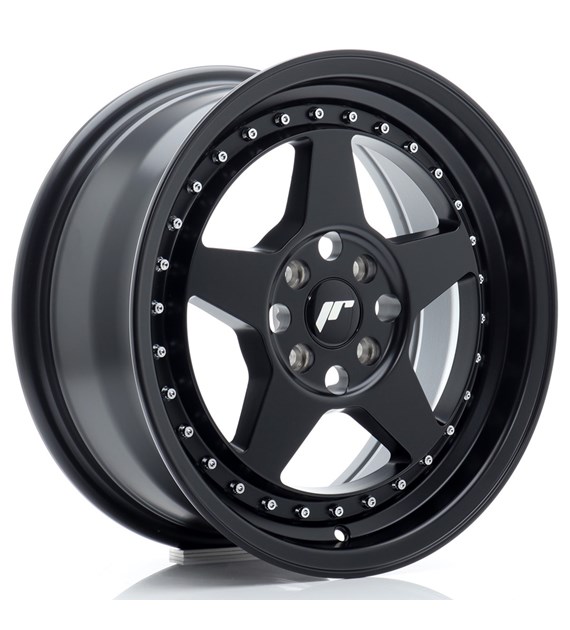 JR Wheels JR6 16x7 ET35 4x100 Matt Black