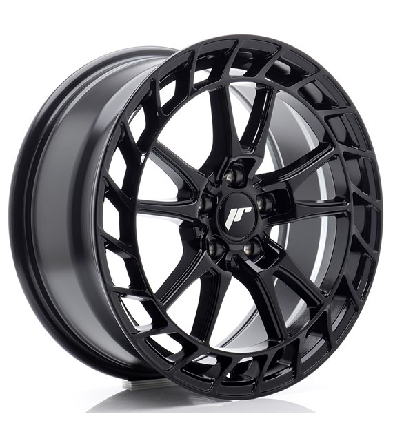 JR Wheels JR45 18x8 ET45 5x112 Glossy Black