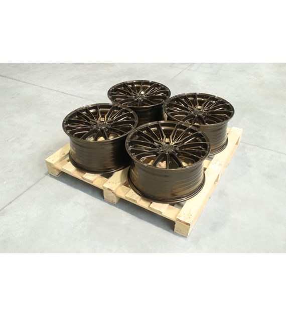 Set of CVR7 20x10 ET30 5x112 Gloss Bronze