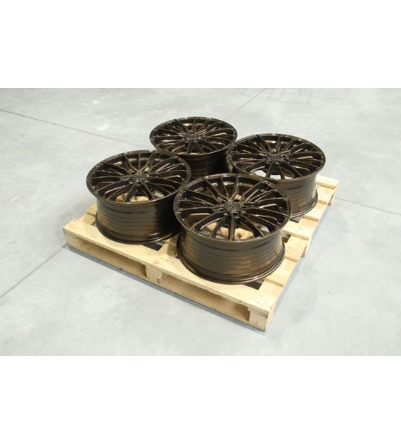 Set of CVR7 20x9 ET40 5x112 Gloss Bronze