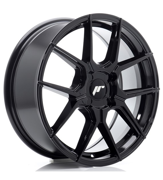 JR Wheels JR30 17x7 ET20-40 4H BLANK Gloss Black