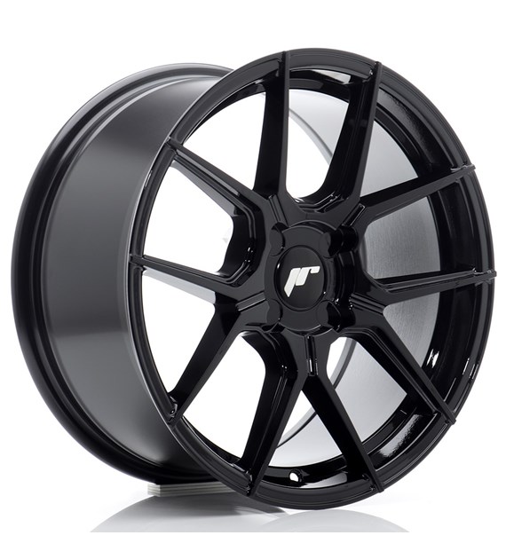 JR Wheels JR30 17x8 ET20-40 4H BLANK Gloss Black