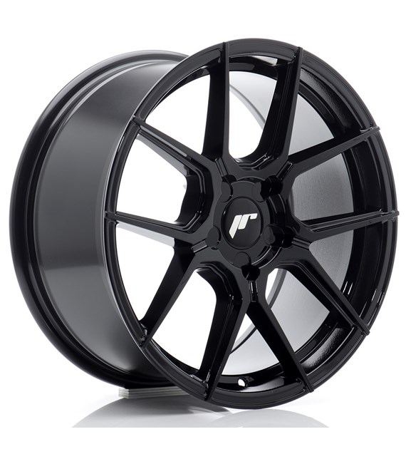 JR Wheels JR30 17x8 ET20-40 5H BLANK Gloss Black