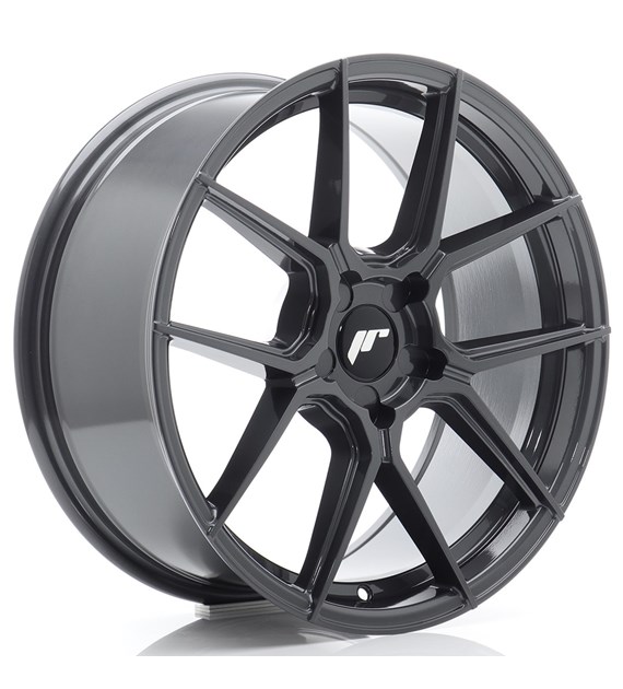 JR Wheels JR30 18x8 ET20-40 5H Blank Hyper Gray