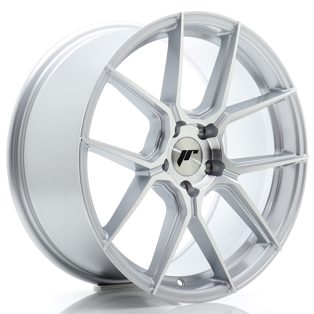 JR Wheels JR30 18x8,5 ET45 5x112 Silver Machined Face