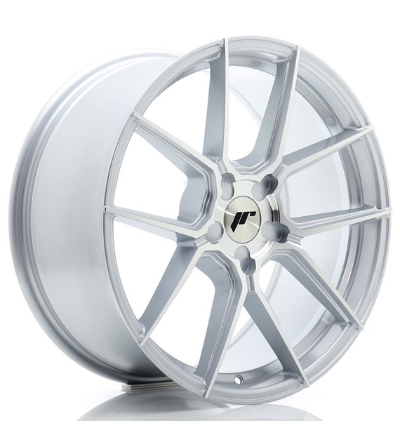 JR Wheels JR30 19x8 ET20-40 5H BLANK Silver Machined Face