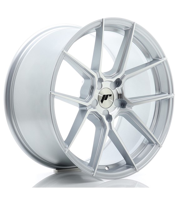 JR Wheels JR30 19x9 ET20-40 5H BLANK Silver Machined Face