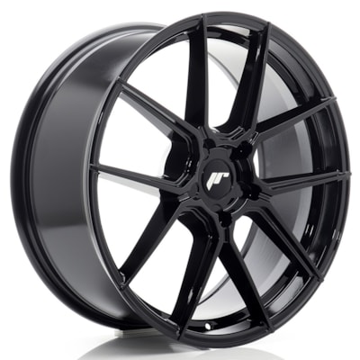 JR Wheels JR30 20x8 ET20-40 5H BLANK Gloss Black