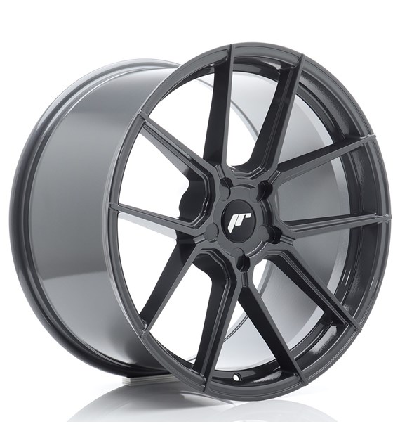 JR Wheels JR30 20x9 ET20-35 5H Blank Hyper Gray