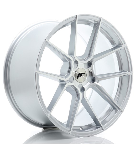 JR Wheels JR30 20x9 ET20-35 5H BLANK Silver Machined Face