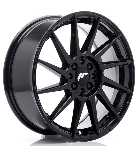 JR Wheels JR22 17x7 ET40 4x100/114 Glossy Black