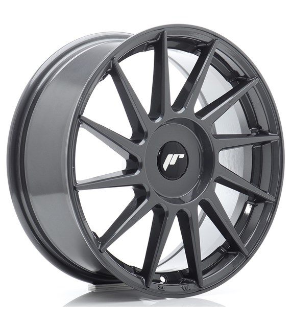 JR Wheels JR22 17x7 ET20-40 BLANK Hyper Gray