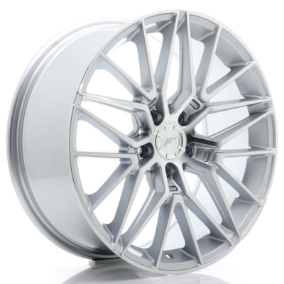 JR Wheels JR38 18x8 ET42 5x112 Silver Machined Face