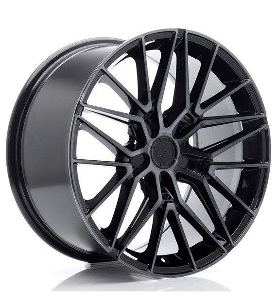 JR Wheels JR38 18x9 ET20-45 5H BLANK Black Machined w/Tinted Face