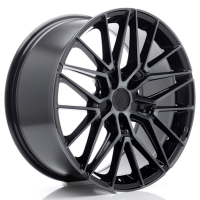 JR Wheels JR38 19x8,5 ET20-45 5H BLANK Black Machined w/ Tinted Face