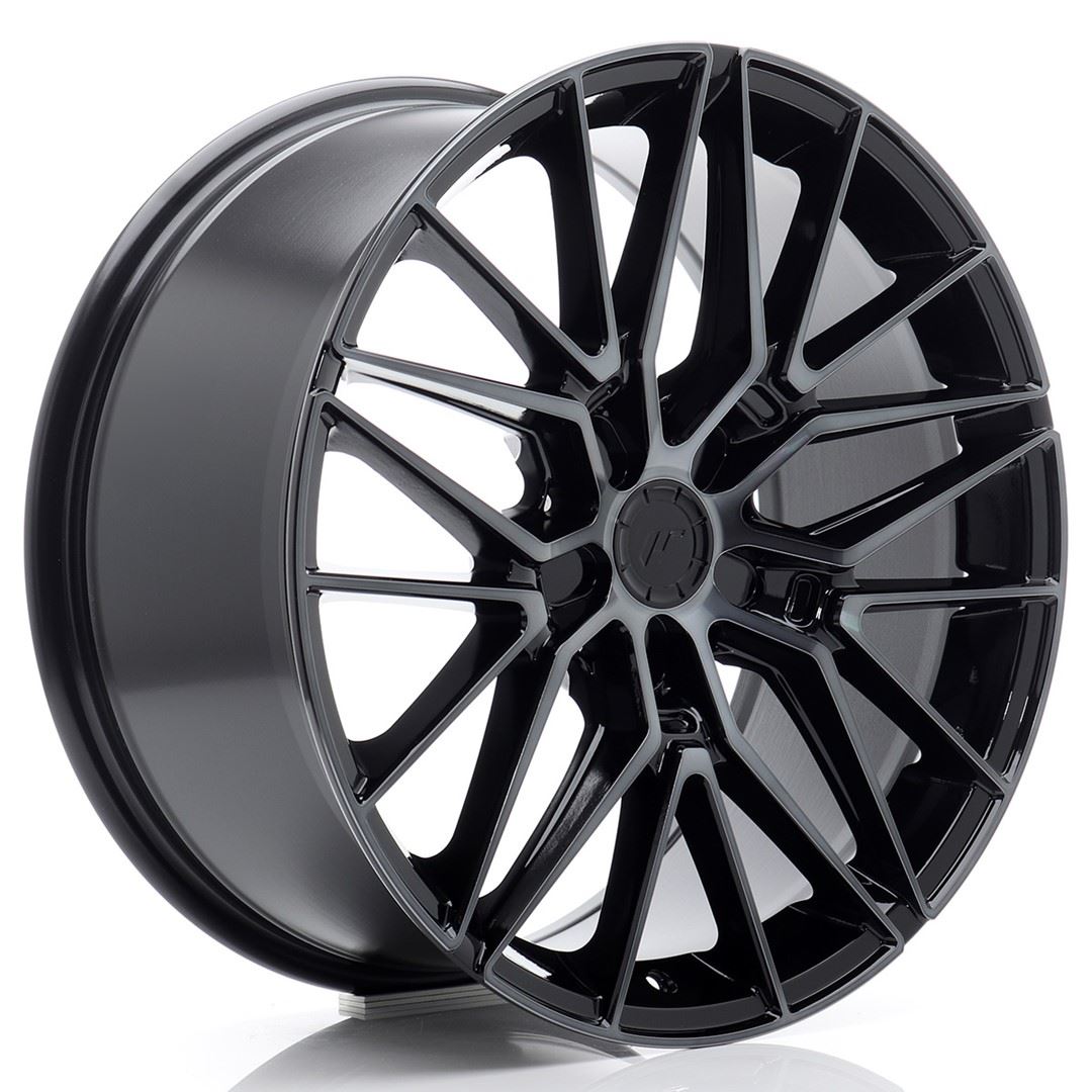 JR Wheels JR38 19x8,5 ET20-45 5H BLANK Black Machined w/Tinted Face