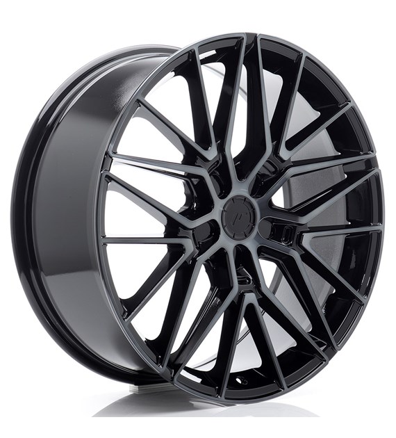 JR Wheels JR38 20x8 ET20-40 5H BLANK Black Machined w/Tinted Face