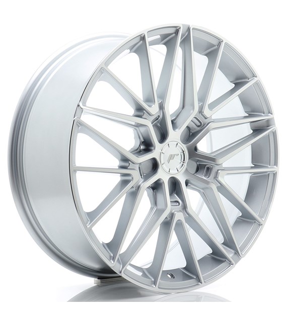 JR Wheels JR38 20x8 ET20-40 5H BLANK Silver Machined Face