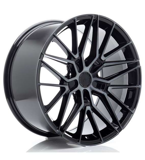 JR Wheels JR38 20x9 ET20-35 5H BLANK Black Machined w/Tinted Face