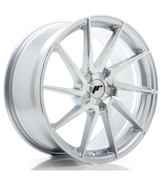 JR Wheels JR36 19x8 ET20-40 5H BLANK Silver Machined Face