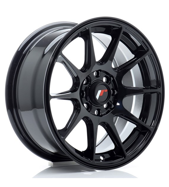 JR Wheels JR11 15x7 ET30 4x100/114 Gloss Black