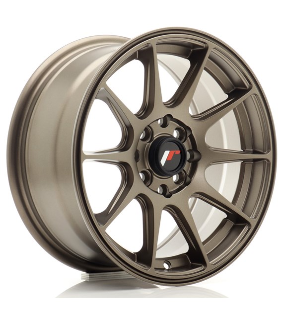 JR Wheels JR11 15x7 ET30 4x100/108 Matt Bronze