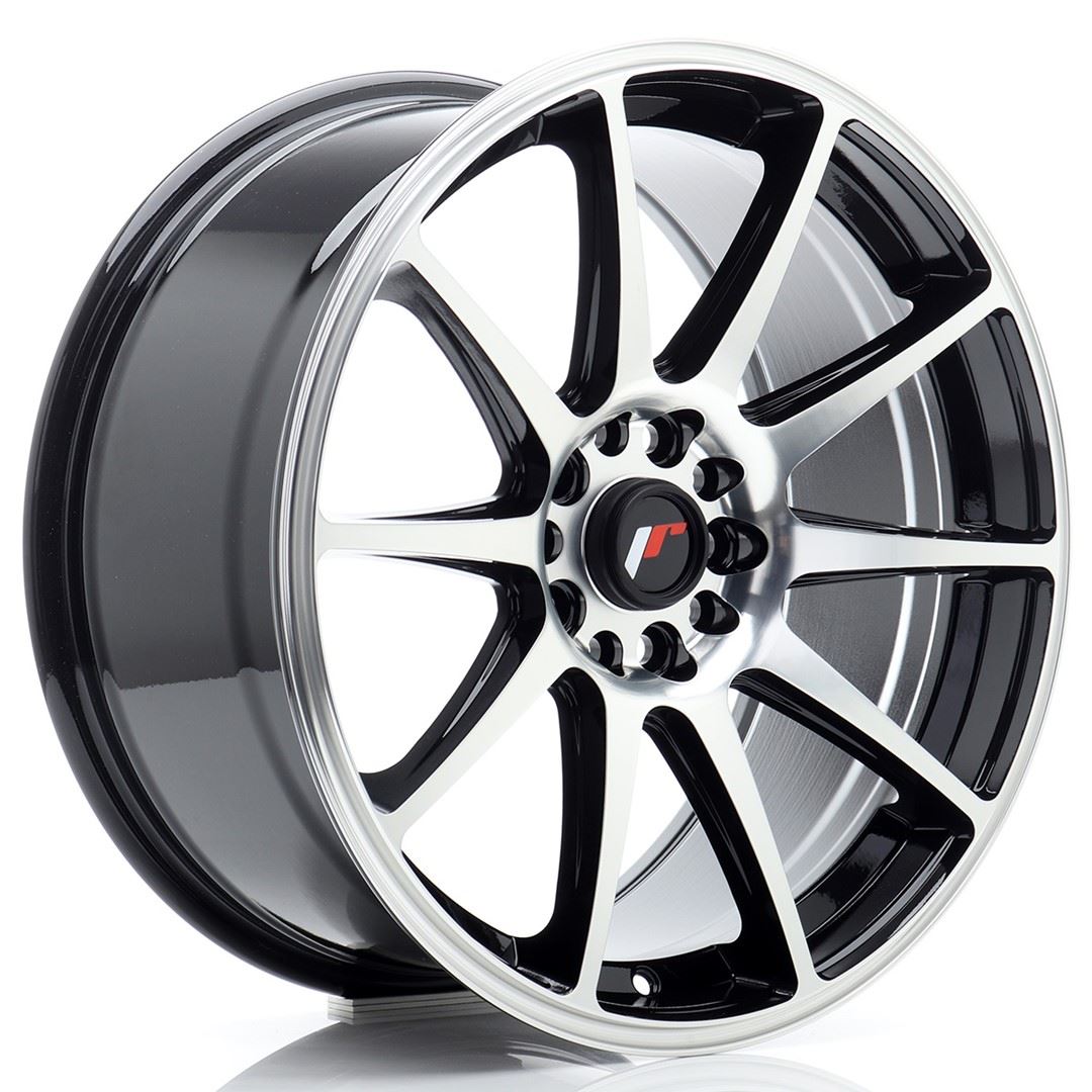 JR Wheels JR11 18x8,5 ET40 5x112/114 Black Machined