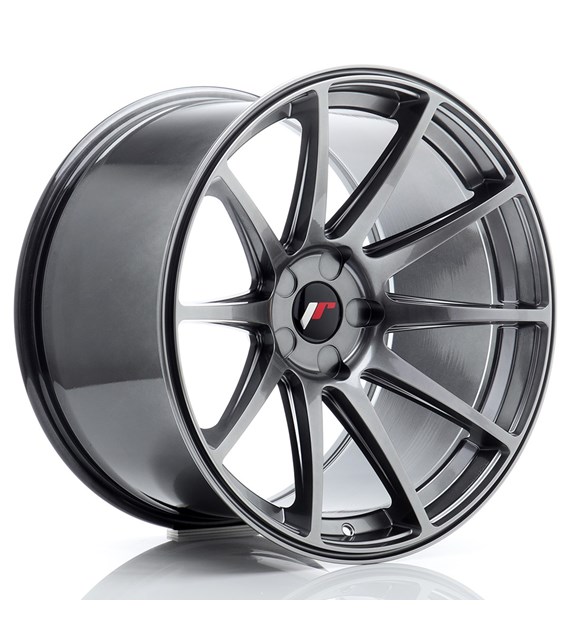 JR Wheels JR11 19x11 ET15-25 5H Blank Hyper Black