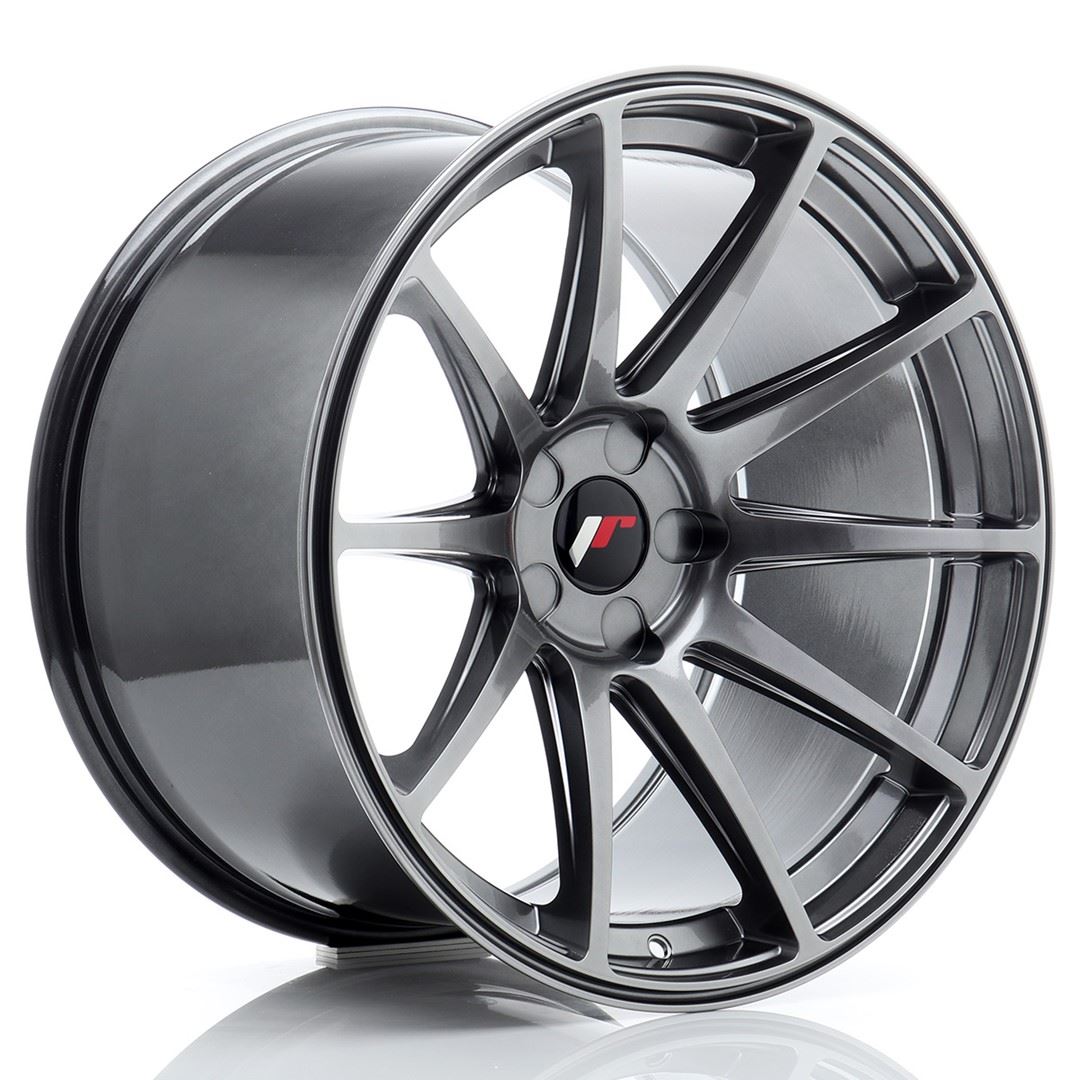 JR Wheels JR11 19x11 ET15-25 5H Blank Hyper Black