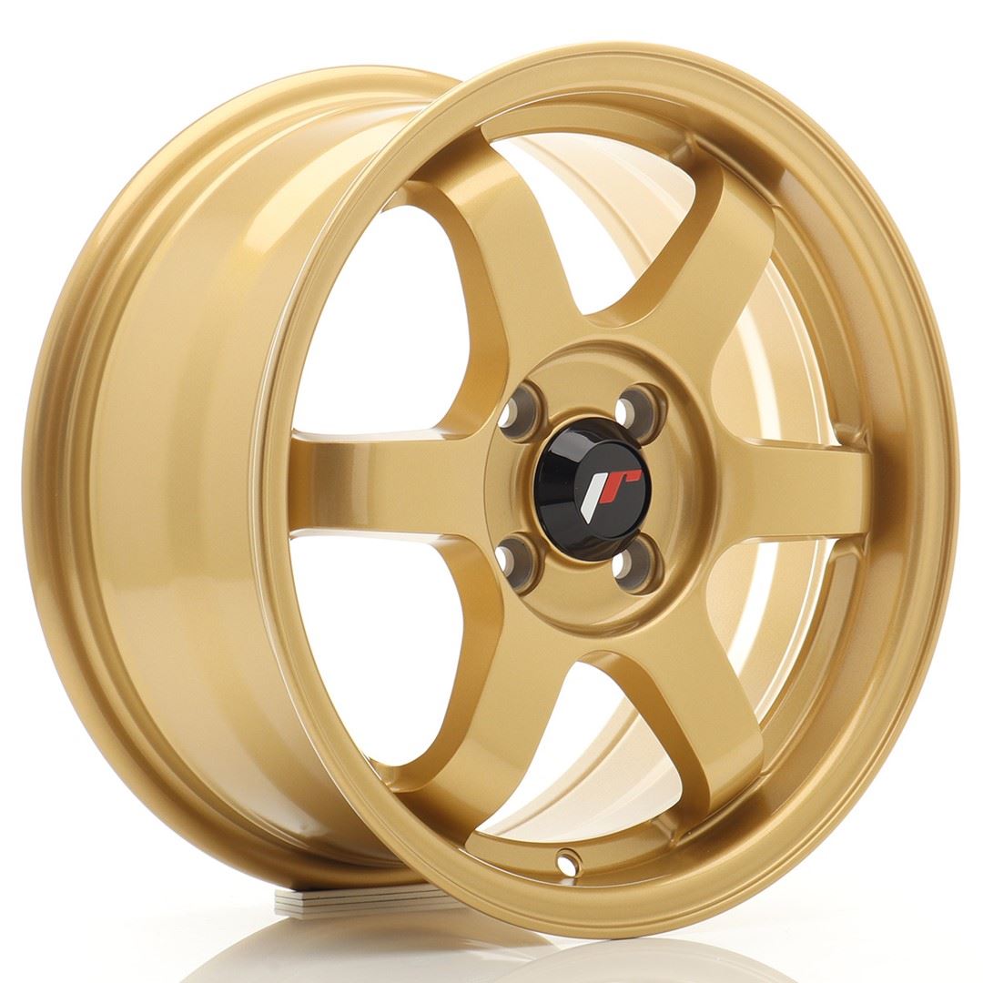 JR Wheels JR3 15x7 ET40 4x100 Gold