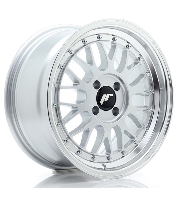 JR Wheels JR23 16x8 ET20 4x100 Hyper Silver w/Machined Lip