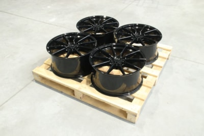 Set of SL02 19x9 ET45 5x114,3 Gloss Black