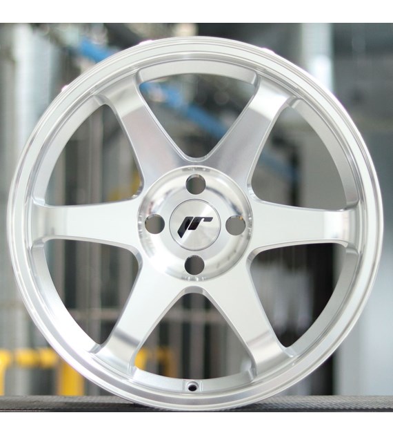 JR Wheels JR3 18x8 Silver Machined Face