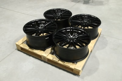 Set of JR38 21x9 ET35 + 21x9,5 ET35 5x112 Matt Black