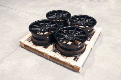 Set of CVR8 19x8,5 ET40 5x112 Matt Black