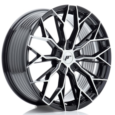 JR Wheels JR49 19x8,5 ET20-45 5H BLANK Gloss Black Machined Face