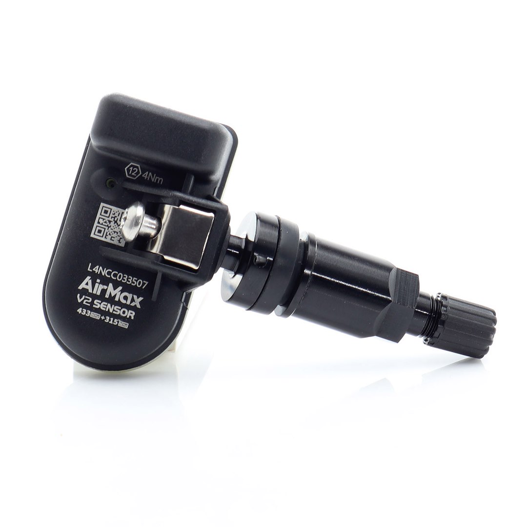 AirMax TPMS V2 Sensor 315+433MHz Metal Black