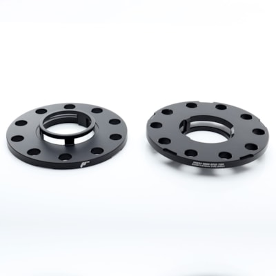 JRWS4 Spacers 12mm 5x130 71,6 71,6 Black (Porsche 3/5 tab hub)