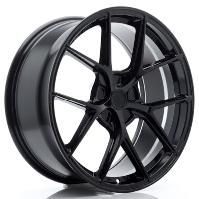 JR Wheels SL01 19x8 ET20-40 5H BLANK Gloss Black