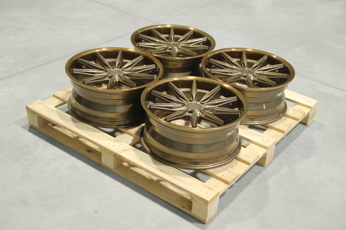 R19 x 8 5x112 ET38 CB72.6 Concaver Complete Sets Glossy Bronze