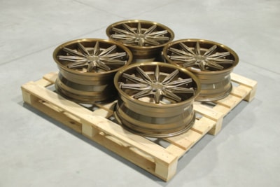 Set of CVR8 19x8 ET38 5x112 Gloss Bronze