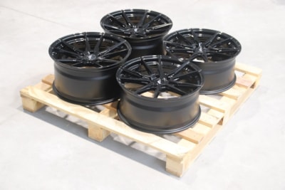 Set of JR21 19x8,5 ET35 + 19x9,5 ET35 5x120 Gloss Black