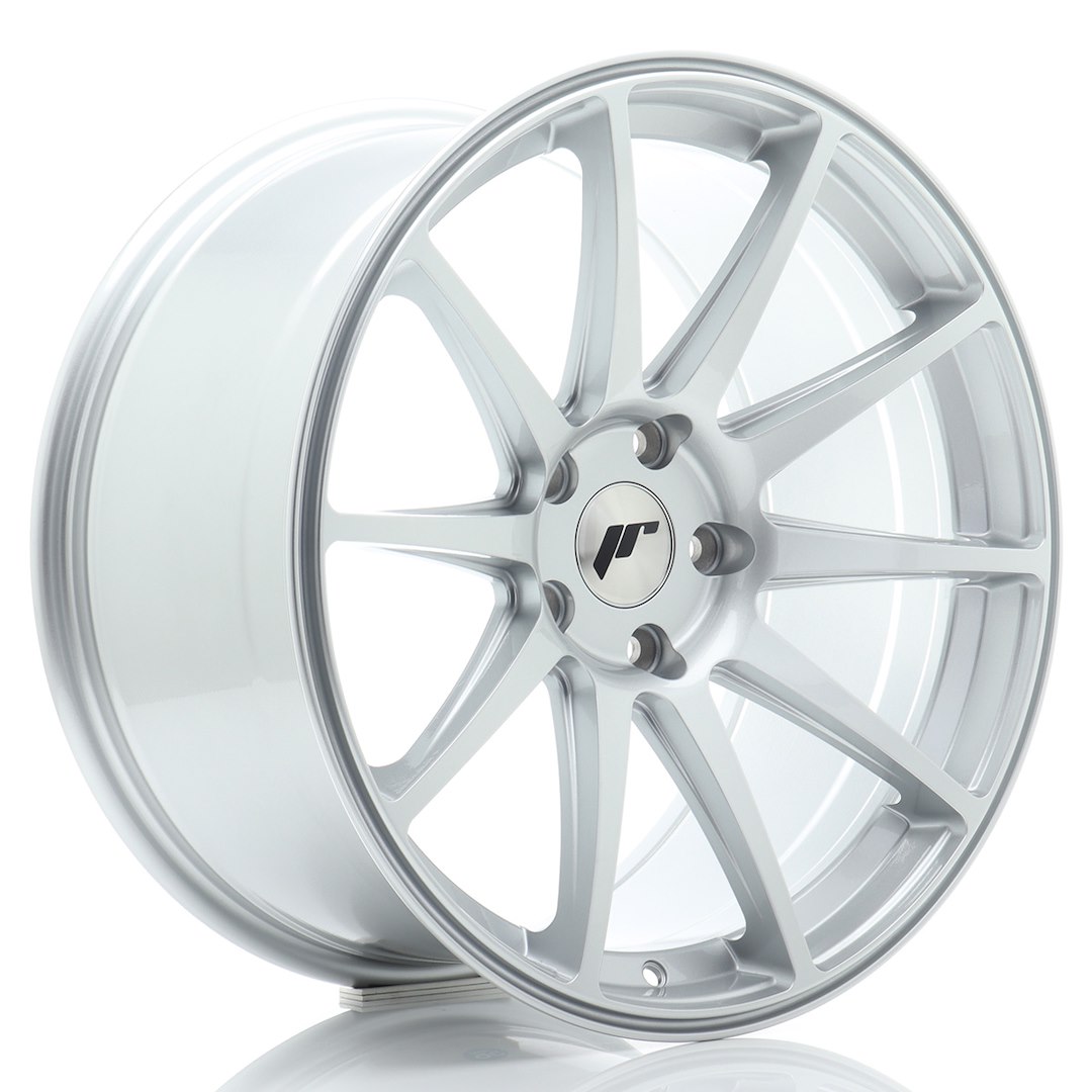 R19 x 9.5 5x112 ET35 CB66.6 JR Wheels JR11 Silver