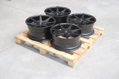 Set of JR20 19x8,5 ET25 + 19x9,5 ET40 5x120 Matt Black