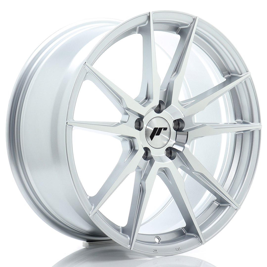 JAPAN RACING JR WHEELS JR21 19X8,5 ET31 5X112 SILVER MACHINED FACE