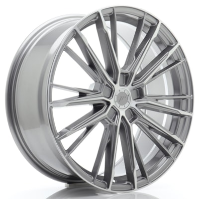 JR Wheels JR52 20x8,5 ET20-45 5H BLANK Titanium Machined Face